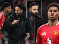 Ruben Amorim explains Marcus Rashford’s absence against Tottenham as Man United star is LEFT OUT of squad for second straight game