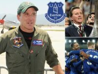 Meet the Spitfire-flying billionaire stunt pilot who is swooping in to save Everton… but watch out Sean Dyche, he’s got an itchy trigger finger, writes LEWIS STEELE