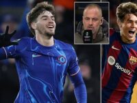 Chelsea youngster Marc Guiu ‘can go all the way’, insists Joe Cole after his first-half hat-trick as former Blues star insists ‘Barcelona have made a real mistake’ letting him go