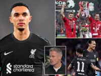 Why Trent Alexander-Arnold’s contract situation is different to that of Liverpool team-mates Mohamed Salah and Virgil van Dijk as Jamie Carragher issues a warning with the Reds star’s deal up in the summer