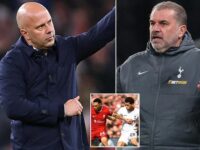 Arne Slot reveals why he ‘HOPES’ Ange Postecoglou wins a trophy at Tottenham and calls himself a ‘big fan’ of under-fire boss – with Liverpool standing in Spurs’ way of Carabao Cup final