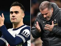 Sergio Reguilon shares pointed eight-word Instagram message after making first appearance since 2022 for Tottenham against Man United – for seven minutes