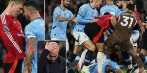 Kyle Walker is DROPPED by Pep Guardiola for Manchester City’s game against Aston Villa after captain was ridiculed for ‘cheating’ during derby defeat against Man United