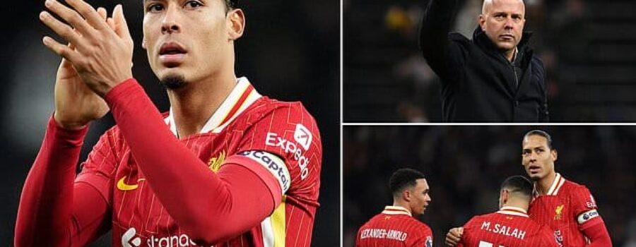 Virgil van Dijk claims he has ‘FOUR more years at the highest level’ as Liverpool star drops major contract hint – just six days before he can negotiate a transfer with another club