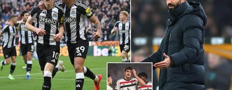 Anthony Gordon sends warning to Man United as Newcastle look to pile the misery on Ruben Amorim with ‘relentless’ display at Old Trafford