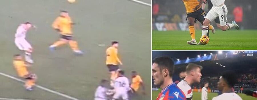 Fans spot Rasmus Hojlund raging at Amad Diallo during Wolves loss just two weeks after Man United duo had a heated argument after Europa League match