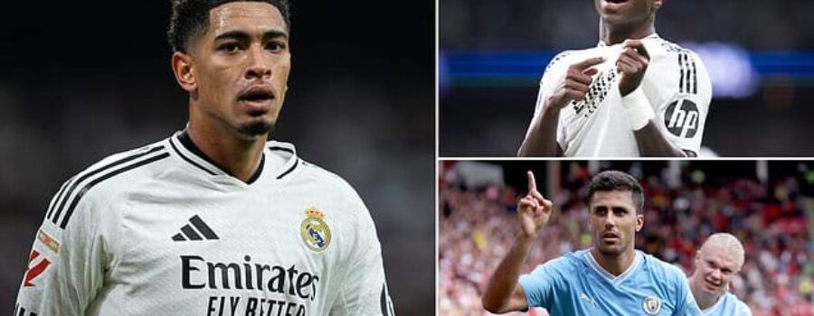 Jude Bellingham, Vinicius Jr and Rodri all named in IFFHS Team of the Year as one Real Madrid star is snubbed for the first time in four years