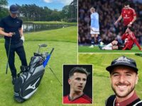 Mason Mount ‘given green light to build golf simulator’ at £4m Cheshire mansion – despite the injured Man United star living NEXT DOOR to a luxury course