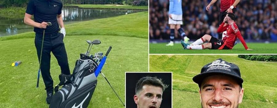 Mason Mount ‘given green light to build golf simulator’ at £4m Cheshire mansion – despite the injured Man United star living NEXT DOOR to a luxury course