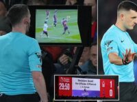 Revealed: Carabao Cup semi-finals will trial in-stadium VAR announcements by referees next week