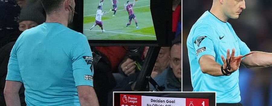 Revealed: Carabao Cup semi-finals will trial in-stadium VAR announcements by referees next week