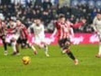 Championship: Sheffield United back on top, Sunderland edge to win at Derby