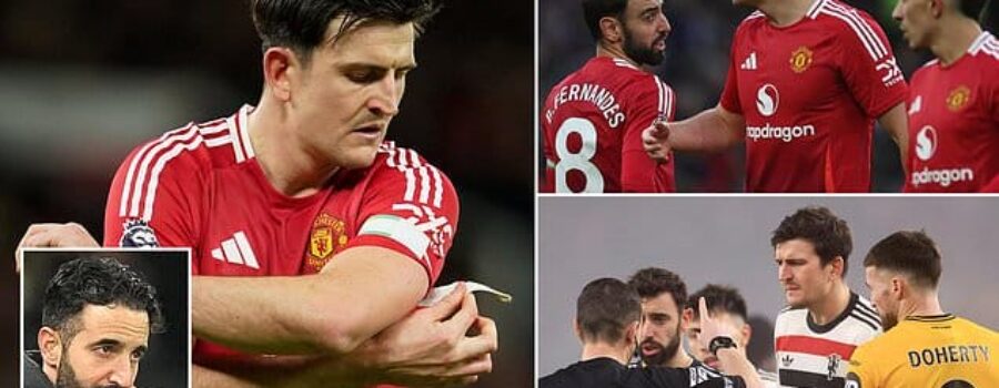 Man United hand Harry Maguire shock contract extension as Ruben Amorim admits they’re ‘STARVING for leaders’, 18 months after star was stripped of captaincy for Bruno Fernandes