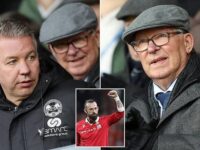 Sir Alex Ferguson spotted watching Wrexham vs Peterborough at the Racecourse Ground – as son Darren’s side slipped to their 13th defeat of the season