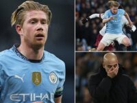 Kevin De Bruyne gives blunt three-word update on his Man City future as the clock ticks down on the Belgian’s contract at the club