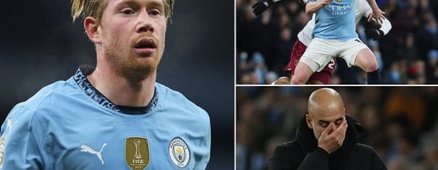 Kevin De Bruyne gives blunt three-word update on his Man City future as the clock ticks down on the Belgian’s contract at the club