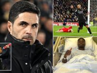 Arsenal suffer ANOTHER injury blow as Mikel Arteta confirms Ethan Nwaneri has been ruled out with ‘muscular issue’ – after naming him as ideal replacement for Bukayo Saka