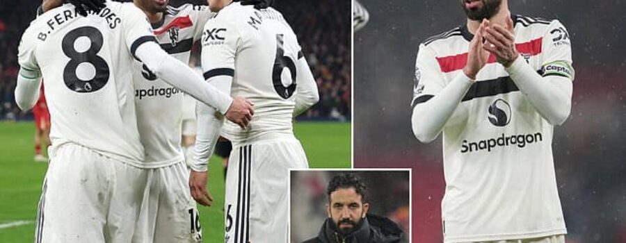 Bruno Fernandes insists he is ‘UPSET’ by Man United’s inconsistency after shining in Liverpool draw, questioning ‘why they can’t do this every week’ – as Red Devils captain urges side ‘to put this frustration into the next games’