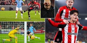 Those new defenders cannot come soon enough for Pep Guardiola, writes JACK GAUGHAN as Man City concede two daft late goals to blow lead at Brentford