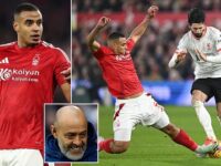 Nottingham Forest lock down star defender Murillo on new four-year contract – amid interest from top clubs including league leaders Liverpool