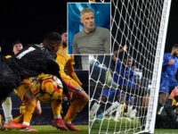 Chelsea goalkeeper Robert Sanchez is slammed after mistake against Wolves as Jamie Carragher claims he’s only good enough for a ‘bottom half’ side