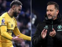 Vitor Pereira rages at Matheus Cunha for his ‘body language’ during Chelsea defeat and hints Wolves star’s head has been turned by transfer rumours