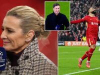 New Match of the Day presenter Gabby Logan mocked by Robbie Fowler after she went viral for mixing up Mo Salah’s name with an Olympic legend