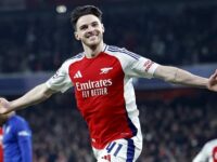 Arsenal 3-0 Dinamo Zagreb: Declan Rice’s first Champions League goal helps Gunners to the verge of last-16 qualification