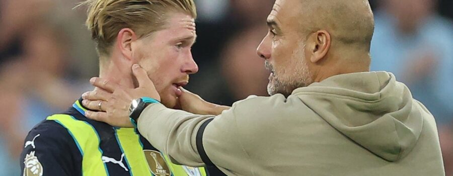 Kevin De Bruyne’s injury issues could decide Man City future, Pep Guardiola admits