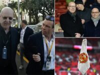 Avram Glazer faces awkward questions about his Man United future as unpopular co-owner is cornered by reporter on the streets of Miami on his way to see Donald Trump