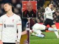 Darwin Nunez breaks silence after Liverpool boss Arne Slot tore into his ‘unacceptable behaviour’ following his horror miss against Aston Villa