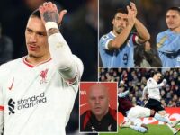 Liverpool legend Luis Suarez sends message to former Uruguay team-mate Darwin Nunez after Arne Slot’s criticism of struggling Reds star