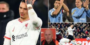 Liverpool legend Luis Suarez sends message to former Uruguay team-mate Darwin Nunez after Arne Slot’s criticism of struggling Reds star