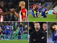 Leicester 0-4 Brentford: Foxes fans fume as Ruud van Nistelrooy’s side suffer sixth straight home defeat without scoring