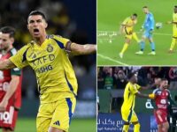 Fans slam ‘man-child’ Cristiano Ronaldo for his ’embarrassing’ reaction to Jhon Duran’s controversial red card for Al-Nassr