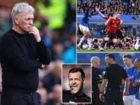 David Moyes is left FUMING after Everton’s late penalty against Man United is overturned – as he insists VAR should NOT have got involved