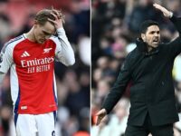 Mikel Arteta SLAMS Arsenal after shock home defeat by West Ham – as he insists Gunners were ‘nowhere near the levels’ required