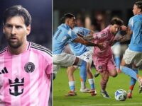 Lionel Messi pulls Inter Miami even with two assists in 2-2 draw with New York City FC in thrilling MLS opener