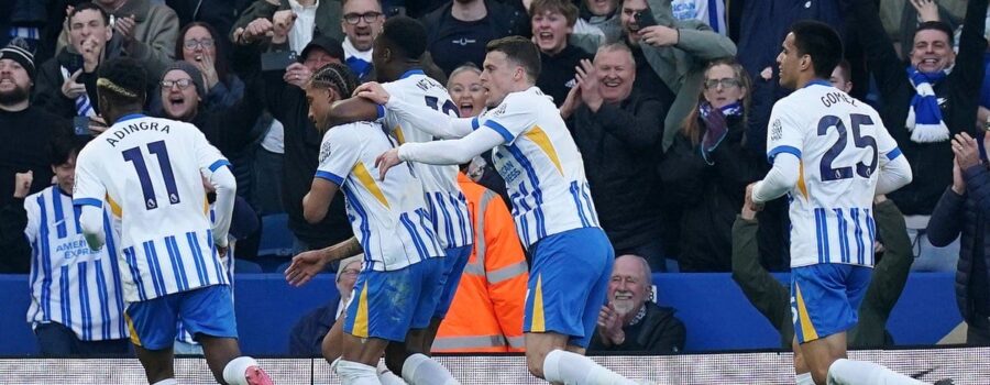 Joao Pedro scores late penalty as Brighton finally beat Fulham in Premier League