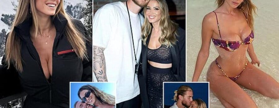 Football’s hottest couple: Glamorous WAG of ex-Liverpool star reveals nine-word message she told friends when she first laid eyes on him