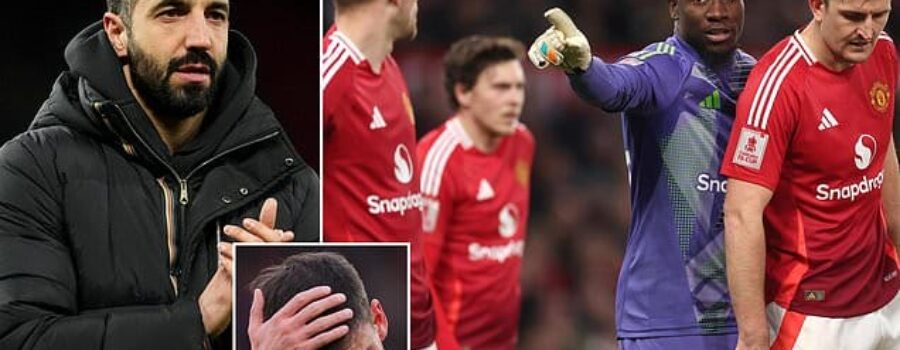 Man United leave FIVE Europa League squad spots empty for clash with Real Sociedad as Ruben Amorim continues to battle injury issues