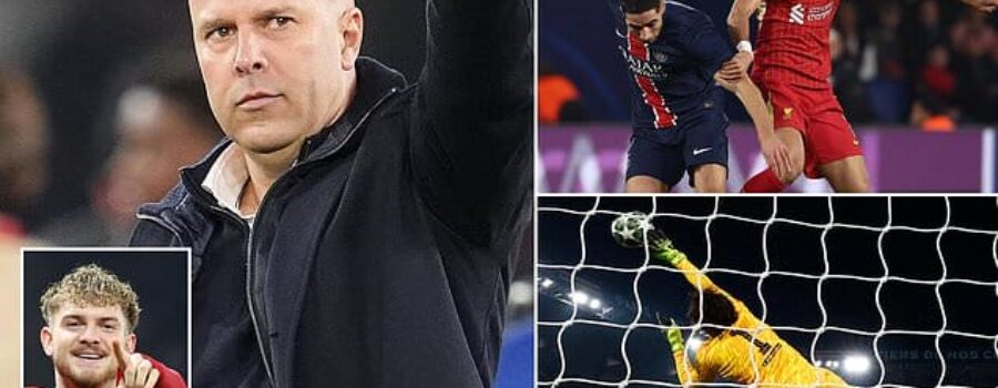 Arne Slot reveals the tweaks he made to win Liverpool the game after PSG’s first-half onslaught in the Champions League