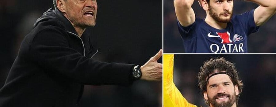 Luis Enrique fumes at ‘injustice’ after PSG’s ‘unfair’ Champions League defeat – and insists they played ‘far better’ than Liverpool