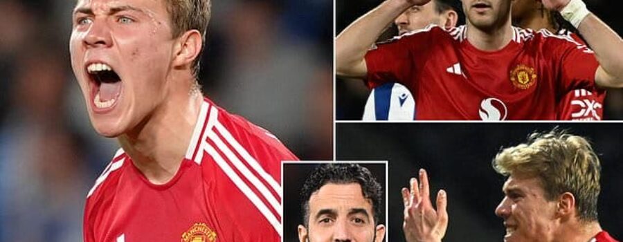 Ruben Amorim gives his verdict on Rasmus Hojlund’s rant at ‘criminal’ Diogo Dalot as Man United are left frustrated by draw at Real Sociedad