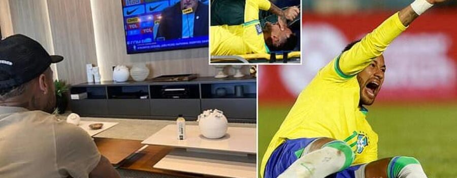 Neymar gives four-word response to his first Brazil call-up in almost 18 months after injury hell