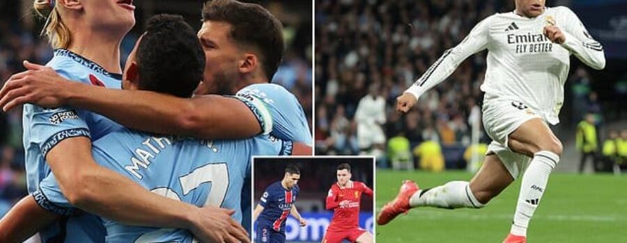 Revealed: Top five fastest players in the Champions League this season features a shock Premier League name