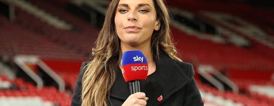 Sky Sports presenter reveals she has a brain infection following cancer battle as she provides health update from hospital bed – before sending heartwarming message to English manager boyfriend