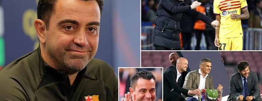 Xavi speaks out on his Barcelona reign as he opens up on key decision he is most ‘proud’ of – and reveals the ‘hard blow’ that derailed his final season at the club