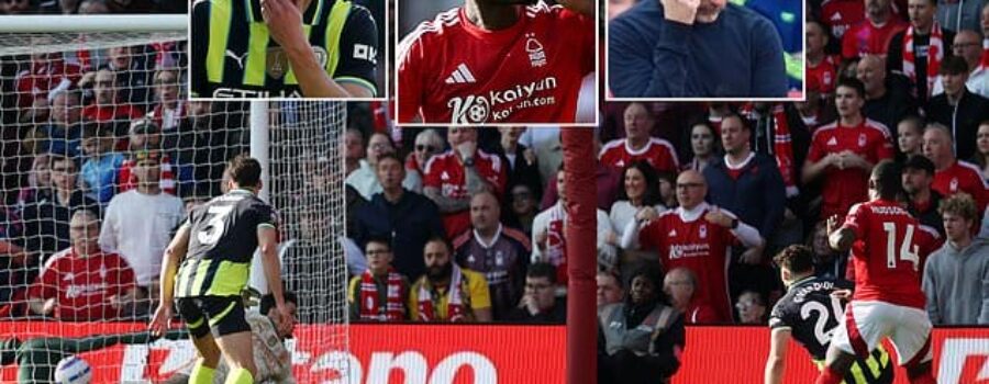 Nottingham Forest 1-0 Man City: Champions dealt fresh blow in top four race as they slip to another defeat after Callum Hudson-Odoi’s dramatic late winner