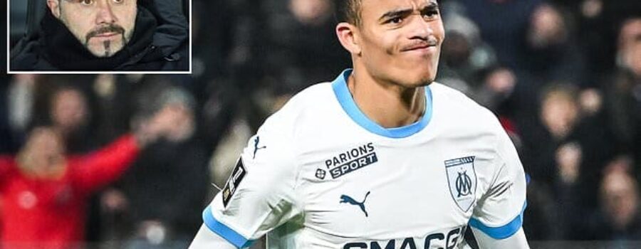 Mason Greenwood is DROPPED by Roberto De Zerbi – just days after Marseille manager’s pointed comments about former Man United forward